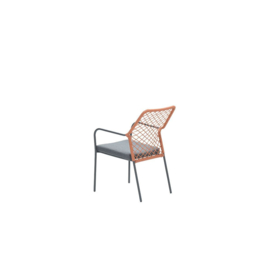 Garden Impressions Dido dining fauteuil roodbruin