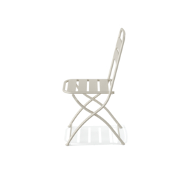 Feros Breeze Bistro Klapstoel Metaal - Beige