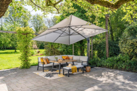 Garden Impressions Hawaii Big Pole parasol - 350x350cm - Sand