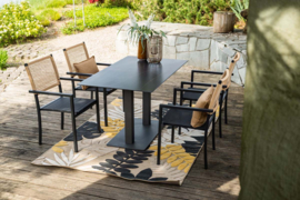 Garden Impressions Star dining fauteuil taupe