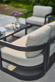 Hartman Milano Loungeset Zwart met Loungetafel