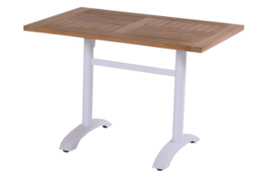 Hartman Sophie Teak Klaptafel 110cm Wit