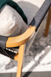 Garden Impressions Monti dining stapelbare fauteuil Sand