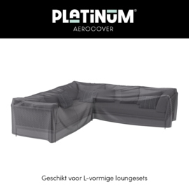Platinum Aerocover Loungesethoes hoekset 235x235x100xH70