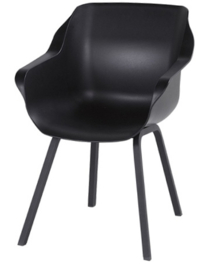 Hartman Sophie Element Dining Tuinstoel Carbon Black