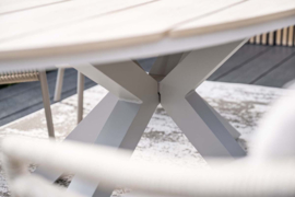 Garden Impressions Edison tuintafel 220x115 cm Taupe