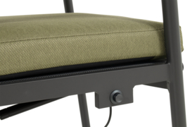 Hartman Flora Verstelbare Dining Tuinstoel Moss Green