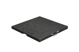 Garden Impressions Hawaii granieten parasolvoet - 80 kg - Antraciet