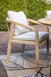 Garden Impressions Santos dining fauteuil sand