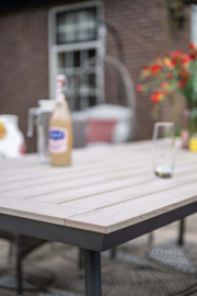 Garden Impressions Vigo tuintafel 230x100 cm Zwart