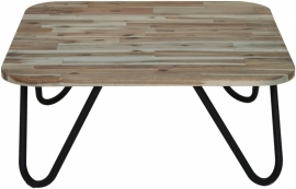 Salontafel Butik Construct Acacia/ Zwart