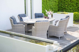 Garden Impressions Edison Tuintafel 220x115 Donkergrijs
