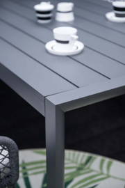Garden Impressions Gosford tuintafel 220x100 cm Zwart