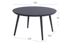 Hartman Sophie Studio HPL Tuintafel Xerix Ø128cm