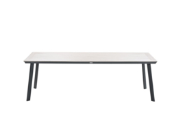 Garden Impressions Vigo tuintafel 230x100 cm Zwart