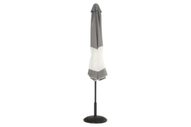 Hartman Tubb parasol r.300cm Lichtgrijs
