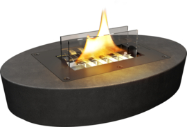 Tenderflame Carnation vuurhaard - zwart - keramiek