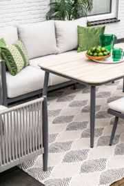 Garden Impressions Diamo Loungeset - 5-persoons - Sand