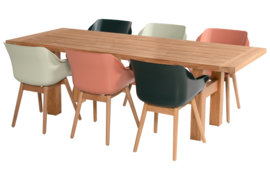 Hartman Sophie Teak Dining Tuinstoel French Green