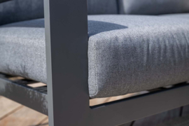 Garden Impressions Rondo Loungeset - 5-persoons - Donkergrijs