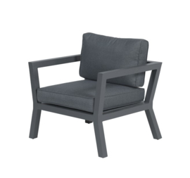 Colorado lounge fauteuil zwart