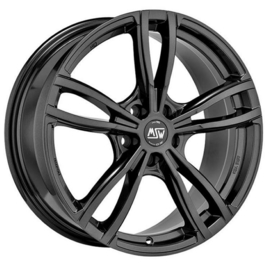 MSW 73 8X18 5X112 ET 50 73.1 GLOSS DARK GREY VELG