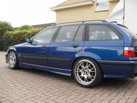 BMW 323i 18`` BBS 2-delig met dunlop SP01