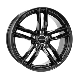 Monaco RR8M Zwart Glans 8X18 5X112 ET45 NB66.5