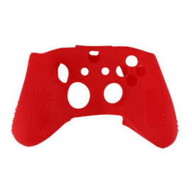 Silicone Hoes / Skin voor XBOX Series S Controller  Rood