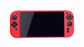 Silicone Bescherm-Hoes Skin Cover voor Nintendo Switch 2 - Rood