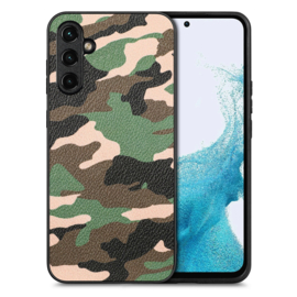 Bescherm-Hoes Cover Skin voor Samsung Galaxy A54  -  Camouflage