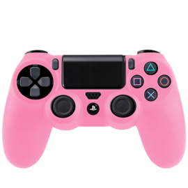 Silicone Hoes / Skin voor Playstation 4 PS4 Controller    Roze