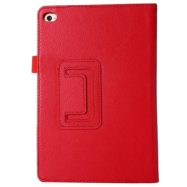 PU Bescherm-Opberg Hoes Etui Map voor iPad Mini 4 - Mini 5 - Rood