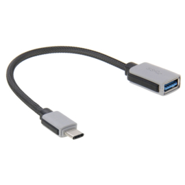 USB C - USB 3.0 Female - OTG Adapter voor Galaxy S9