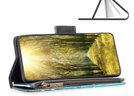 BookCover Wallet Etui voor Samsung Galaxy A15   -   Amandelbloesem