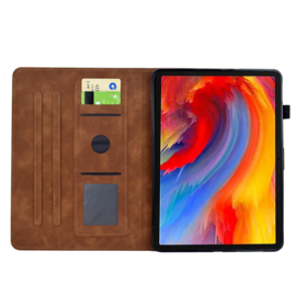 Bescherm-Etui Hoes Map voor Samsung Galaxy Tab S11 - 11"- Kolibrie - Bruin
