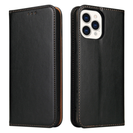 Luxe BookCover Hoes Etui voor iPhone 15  PRO MAX   Zwart