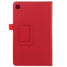 PU Kunstleer-Hoes Map voor Samsung Galaxy Tab A8 10.5  Rood