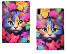 Kitten -   Bescherm-Etui Map Hoes voor   Apple iPad 10  - A16  - 10.9 - 2022 - 2025