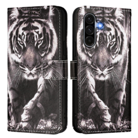 BoekCover Hoes Etui voor Samsung Galaxy A36  -  A56   -   Tijger