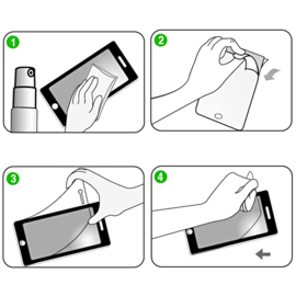 ANTI GLARE Screenprotector Bescherm-Folie voor iPhone 7 of iPhone 8