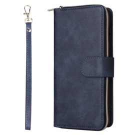 BookCover - 9 Cards - Wallet Etui Hoes voor Samsung Galaxy A53   -  Blauw