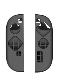 Silicone Hoes / Skin voor Nintendo Switch 2 Joy-Con Controllers  - Zwart