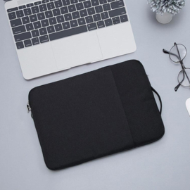 Sleeve Pouch Hoes Etui voor Apple Macbook Air 13.3"   Zwart