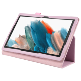 PU Kunstleer-Hoes Map voor Samsung Galaxy Tab A8 10.5  Roze