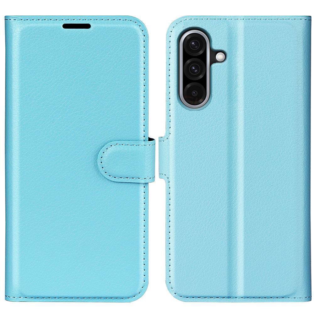 Boek-Cover Hoes Etui voor Samsung Galaxy A36 - A56  -  Licht-Blauw