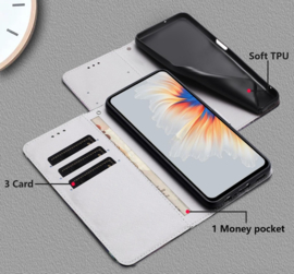 BoekCover Hoes Etui Mapje voor Samsung Galaxy S26  -  Vlinders Roze