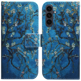 BoekCover Hoes Etui voor Samsung Galaxy S25 FE     Amandelbloesem -  Van Gogh