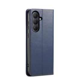 Luxe BoekCover Etui Hoes  voor Samsung Galaxy S26   -  Blauw