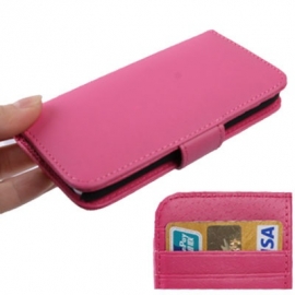Luxe Boek Bescherm-Etui voor iPod Touch 5G 6G  Roze